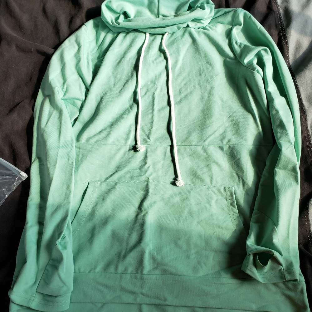 Cowl neck sweatshirt
